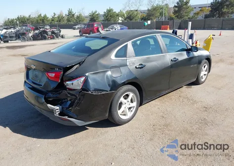 2016 Chevrolet Malibu Ls from USA, damaged, VIN 1G1ZB5ST3GF257322